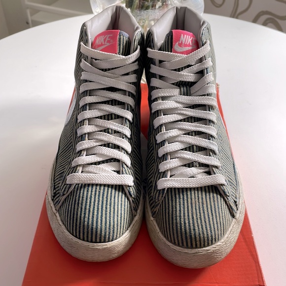 2007 Nike Blazer Pinstripe Size 8.5W - Picture 2 of 8